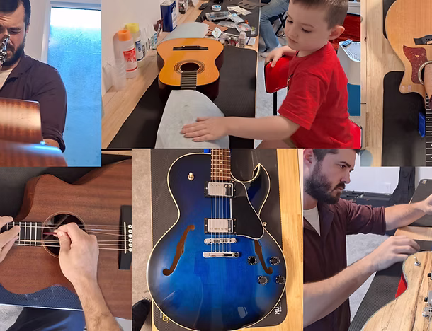 Any stringed instrument can be a lifelong companion when maintained properly!​ Setups, adjustments, and cleanings make new and old instruments play better and last longer. Ask about the Perfect Setup!